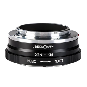 Adapteris - Canon FD Montavimas į Sony E-Montavimą K&F Concept II
