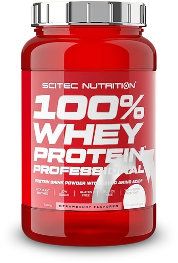 SCITEC 100% Whey Protein Professional 780 g. (Chocolate skonis )