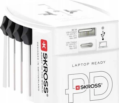 Skross MUV USB AC PD 45W - C to C cable included.