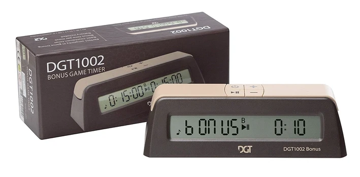 Elektroninis šachmatų laikrodis DGT 1002