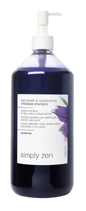 Simply zen - Age Benefit & Moisturizing Whiteness Shampoo 1000 ml kaina