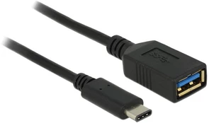 USB adapteris Delock USB-C – USB juodas (65634) kaina