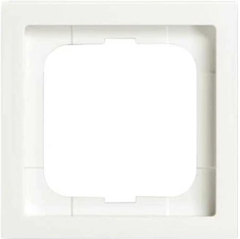 ABB Future ramme 1 modul, 80x80mm, hvid