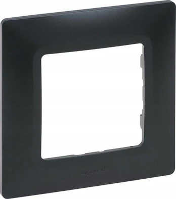 Legrand 762021 Niloe Selection Ramka pojedyncza antracito 762021