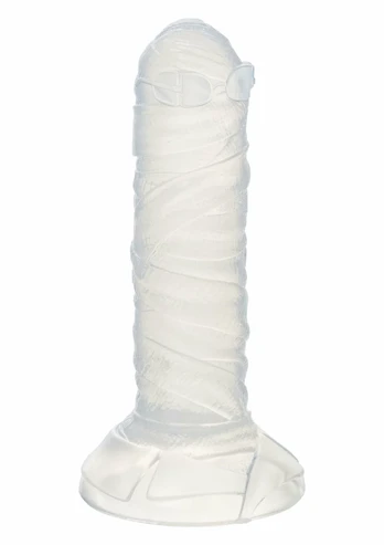 The Invisible Man Silicone Model with Suction Cup, Clear, 13.25 cm