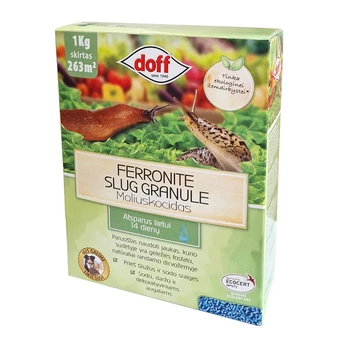 FERRONITE SLUG GRANULE nuo sraigių ir šliužų 1kg
