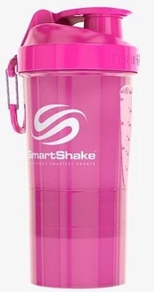 SmartShake Original 2go 600ml + 2 talpos (pink)
