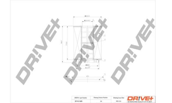Alyvos filtras Dr!ve+ DP1110.11.0079