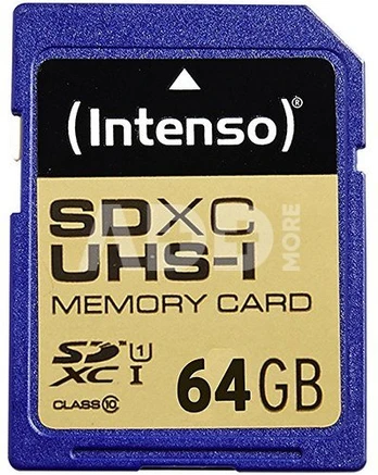 Intenso SDHC 64GB UHS-I 3421490