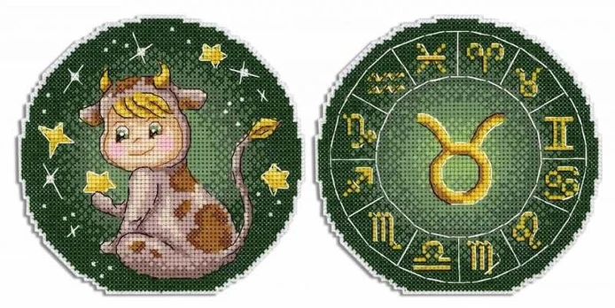 Zodiac signs. Taurus. SR-699