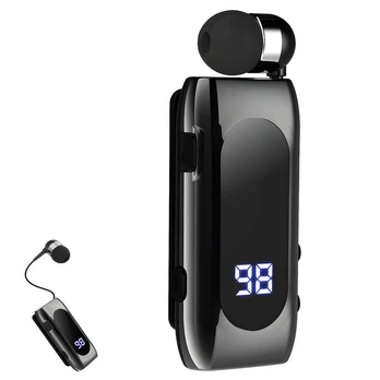 Bluetooth ausinės, LED ekranas, K55