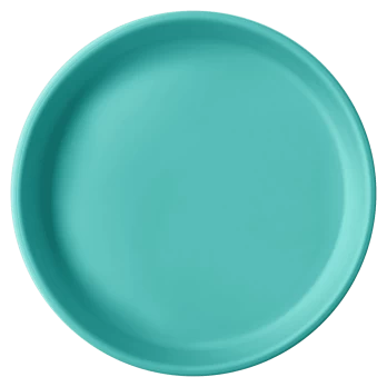 MINIKOIOI lėkštė BASICS, 6m+, Aqua Green, 101320001