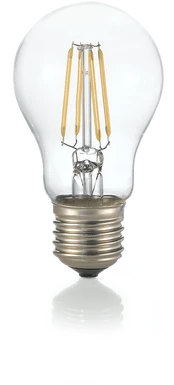 8W LED lemputė E27, 4000K, skaidri, 153964