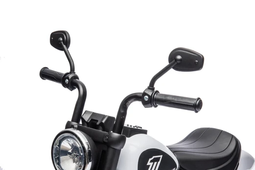 Chopper FASTER motorbike White