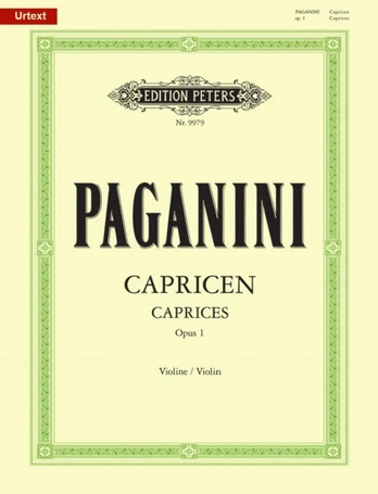 24 Caprices Op. 1 for Violin