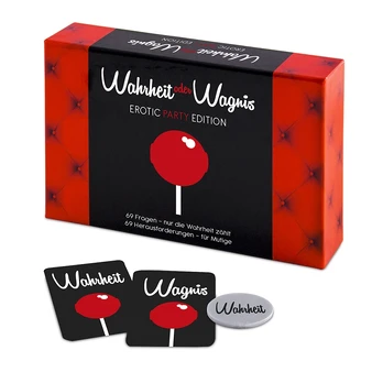 Wahre Liebe Wahrheit oder Wagnis Party Game DE 69 Challenges & Questions