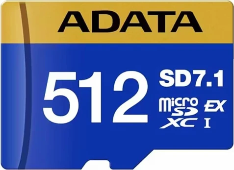 Adata MEMORY MICRO SDXC 512GB SD7.1/UD512GEX3L1-C ADATA