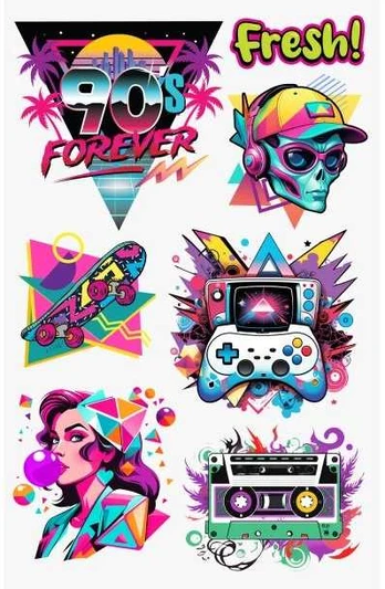 Fiesta 90er tatoveringer