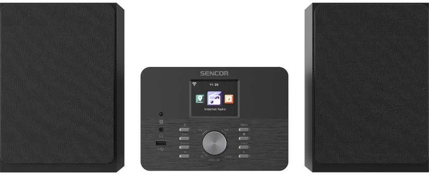 Muzikinis centras SMC 5100WDB MICROSYSTEM WIFI/DAB SENCOR