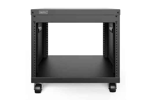 DIGITUS Universal 19-col. Equipment Rack mit Rollen, 8HE