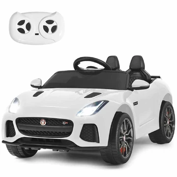 Elektromobilis Vaikams Jaguar F-Type SVR Baltas