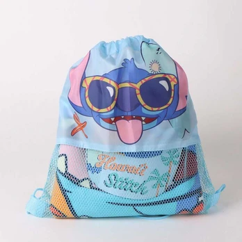 CERDÁ Disney Stitch towel + bag + cap set
