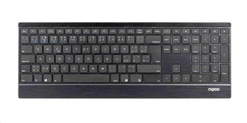 Klaviatūra Rapoo E9500M Multi-mode juoda