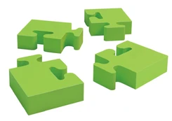 Stalo žaidimas ThinkFun 4-Piece Jigsaw 76387 kaina