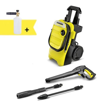 Aukšto slėgio plovimo įrenginys Karcher K 4 Compact + Putų generatorius
