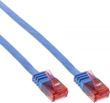 InLine Ultraslim Patchcable U/UTP, Cat.6, mėlyna, 7m (71607B)