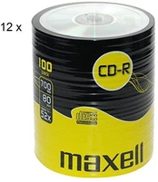 CD-R diskai MAXELL, 700MB, 52X, 80 min., 100 vnt. kaina