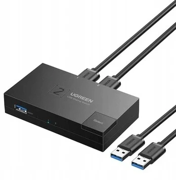 BitFenix Switch skirstytuvas jungiklis Hub Usb 3.0 Ugreen Cm618, Usb-a 1,5m, 5gbps