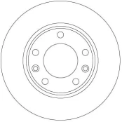 TRW DF6910 Brake Disc kaina