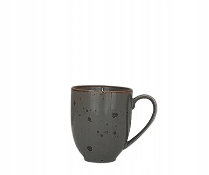 Grafitinis "cottage" puodelis 400ml, Alumina Bogucice