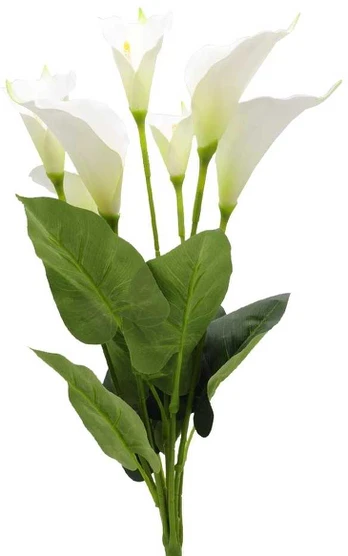 Dirbtinė kalijų puokštė, 58 cm