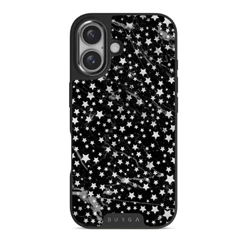 Starry Night - Stars iPhone 16 Plus Case, Elite Dark (MagSafe) / Gunmetal