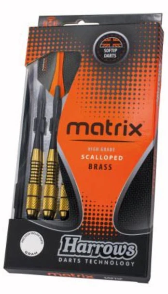 HARROWS MATRIX, 16gK Soft Tip smiginio strėlytės
