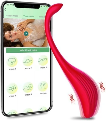 Vibratorius kelnaitėms su programėlės valdymu
