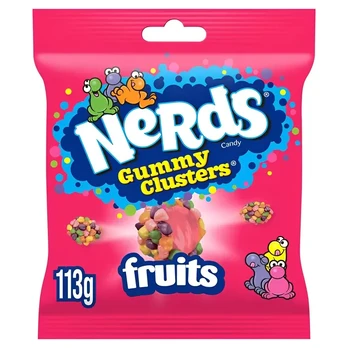 Saldainiai NERDS GUMMY CLUSTERS FRUIT, 113 g