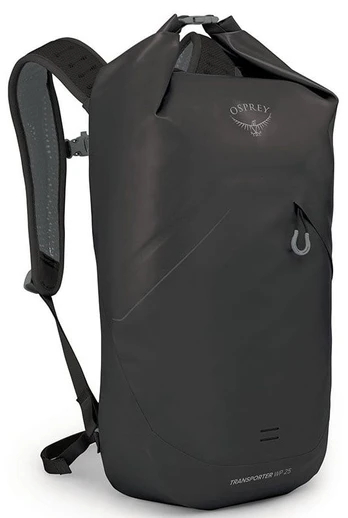 Turistinė kuprinė Osprey Transporter Roll Top WP 25, juoda, 25 l