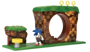 Sonic - Green Hill Zone Playset (403934) kaina