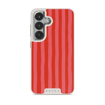 Pomegranate - Samsung Galaxy S25 Plus Case, Elite Light (Magnetic) / Silver