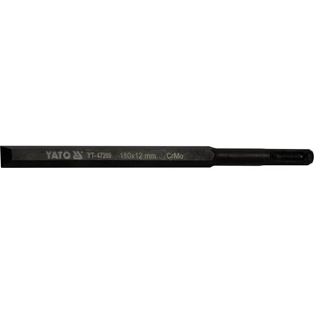 Kaltas medžiui plokščias Cr-Mo SDS PLUS 12 mm