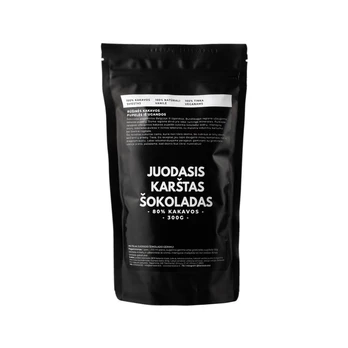 Juodasis karštas šokoladas, 80 %