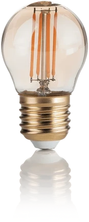 4W LED lemputė E27, 2200K, gintaro spalvos, 151861