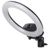 Led apvali lempa 10inc 8w, su baterija