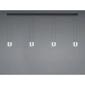 BANKAMP Impulse Flex LED pakabinamas šviestuvas 4fl. nikelis