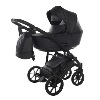 Junama Space Eco Black Vežimėlis 2 in 1