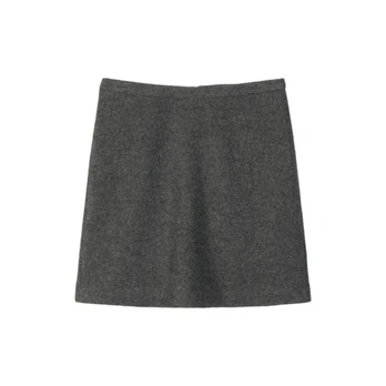 Mini sijonas moterims, Pilka, 510607720115 Mini skirt