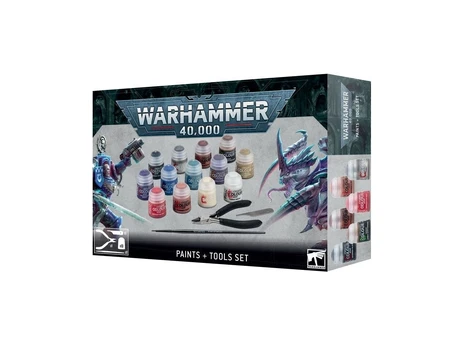 Games Workshop Warhammer 40,000: Paints + Tools Set, 60-12